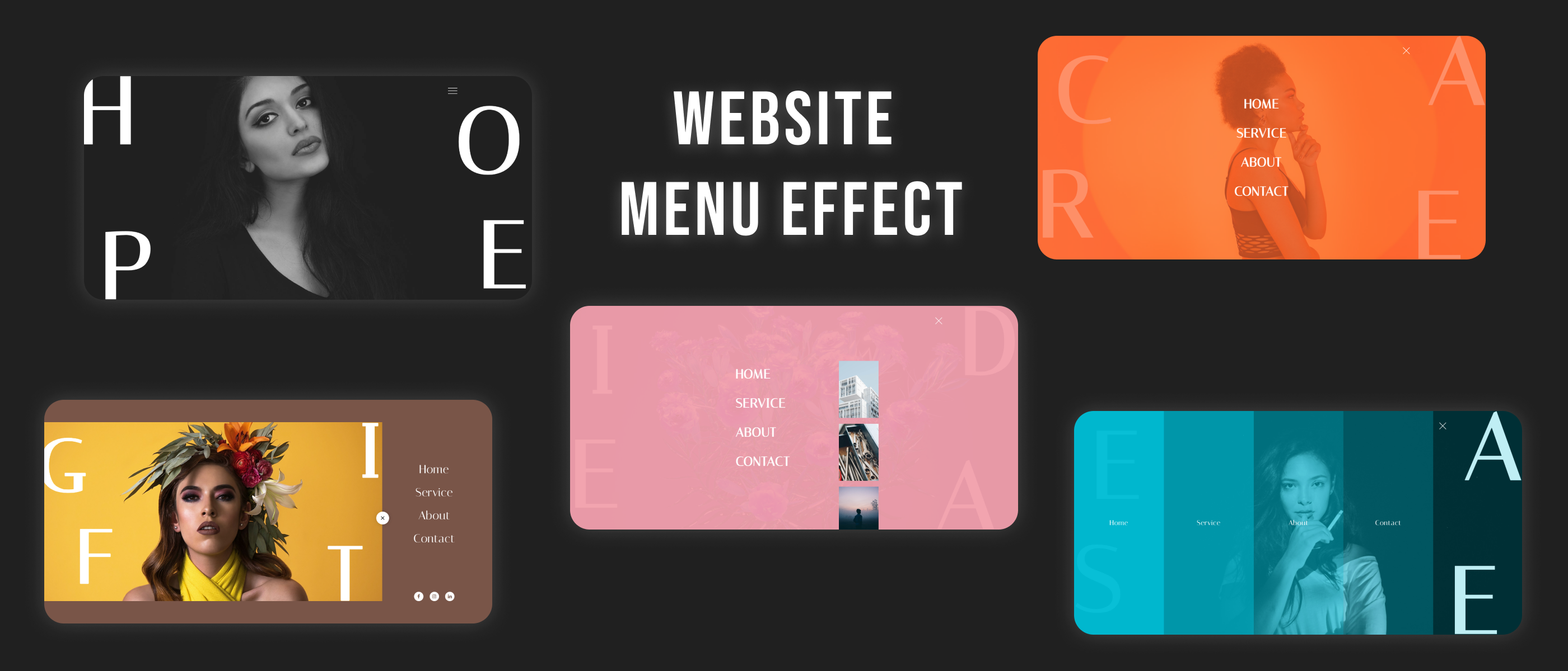 Menu-effect